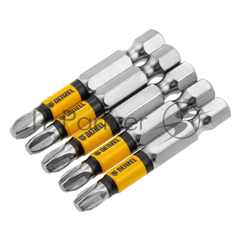 Набор бит, PH3x2, 5 шт.// Denzel