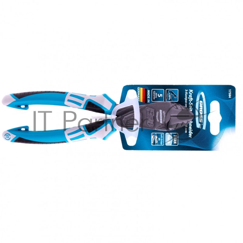 Бокорезы 180 мм, усиленные, трехкомпонентные рукоятки// Gross