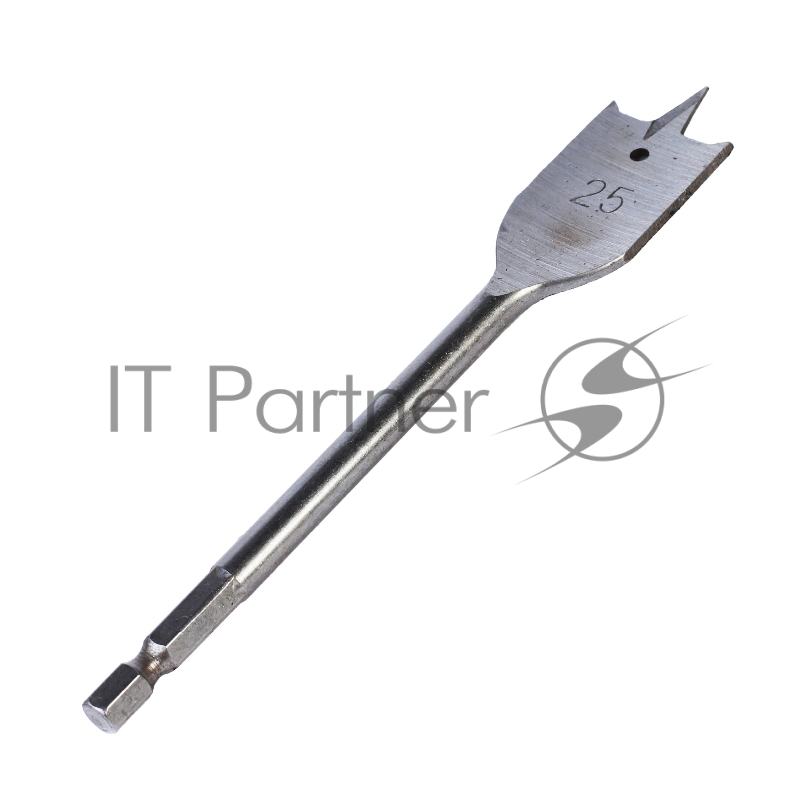 Сверло PATRIOT по дереву перовое 25мм х 150 мм, 1 шт в блистере