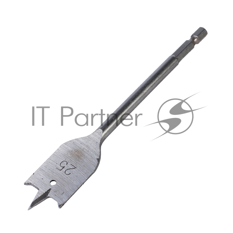 Сверло PATRIOT по дереву перовое 25мм х 150 мм, 1 шт в блистере