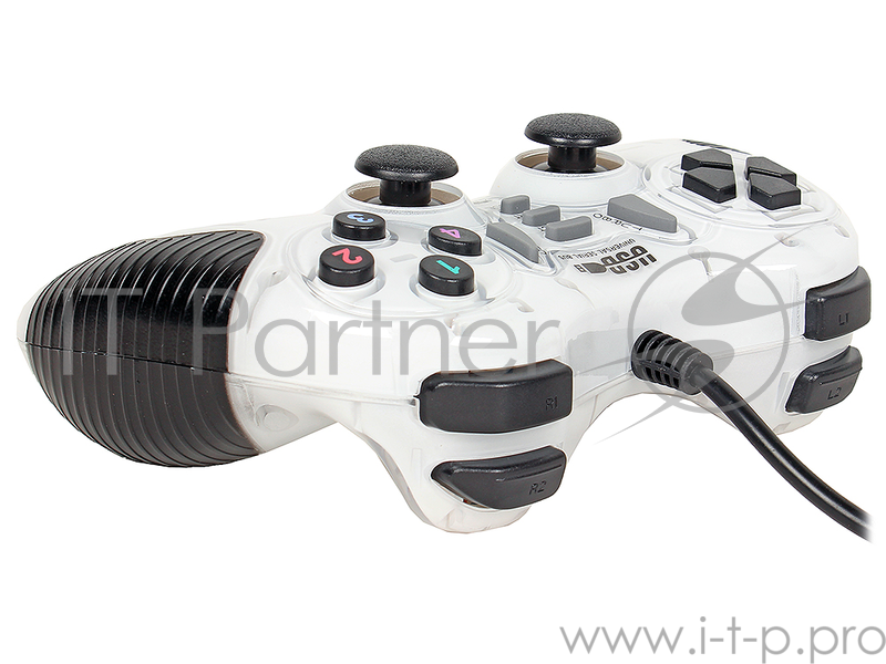 Геймпад 3Cott Single GP-06,14 кнопок, 2 вибро мотора, USB,белый