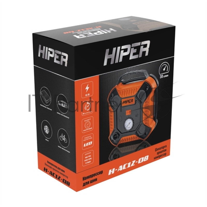 Компрессор для шин HIPER H-AC12-08