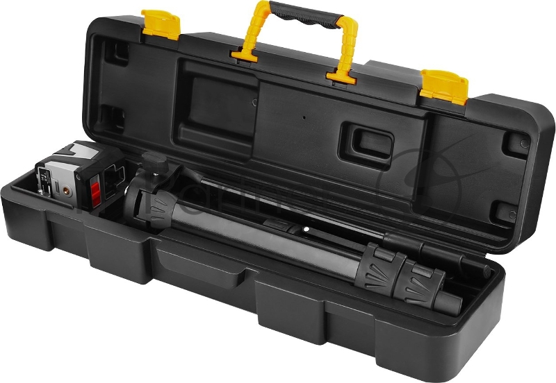 Уровень лазерный самовыравнивающийся в кейсе DEKO DKLL11 SET 2 PREMIUM со штативом 1 м