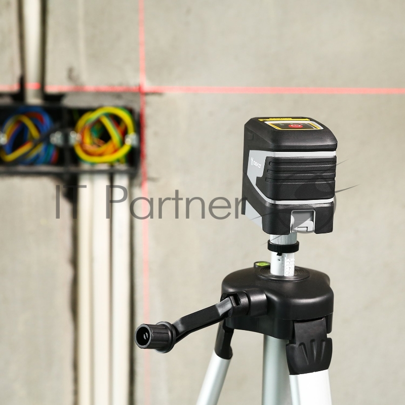 Уровень лазерный самовыравнивающийся в кейсе DEKO DKLL11 SET 2 PREMIUM со штативом 1 м