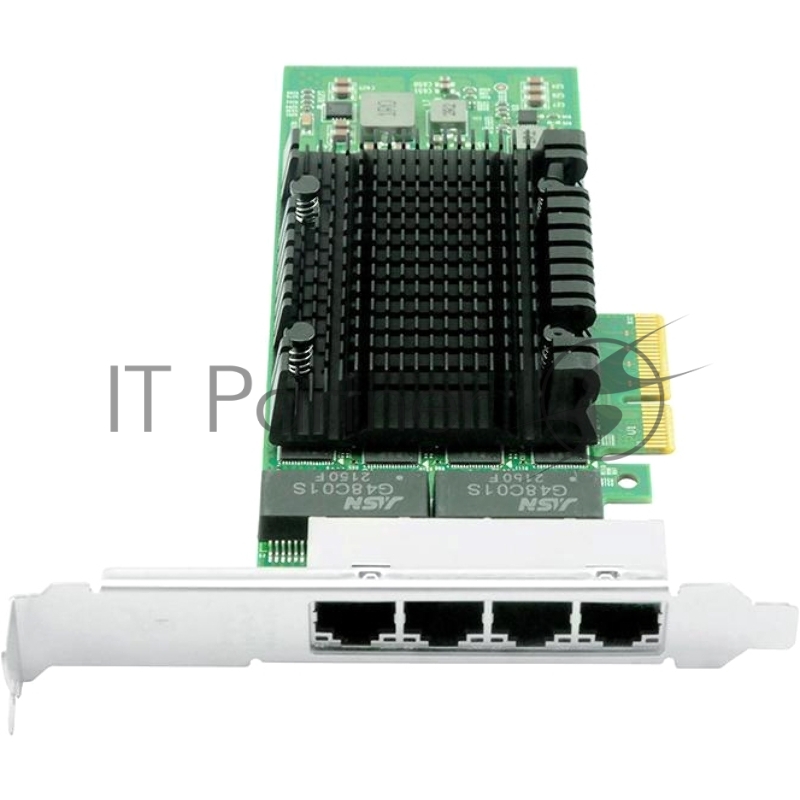 Сетевая карта PCIe x4 1G Quad Port Copper Network Card in 2U Length, Intel i211 based