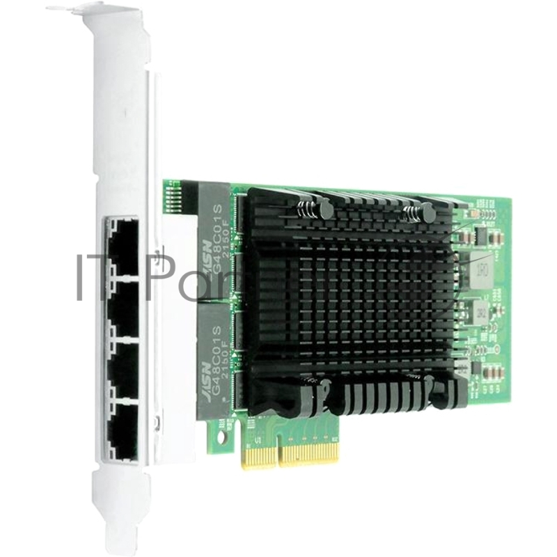 Сетевая карта PCIe x4 1G Quad Port Copper Network Card in 2U Length, Intel i211 based