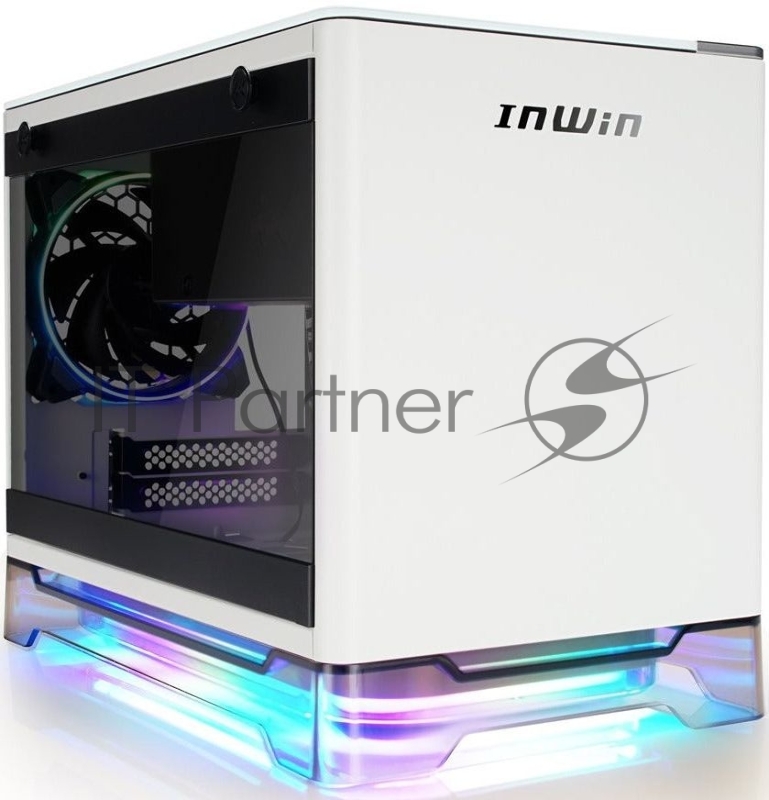 Корпус Inwin CF08A (A1PLUS) белый 650W ATX 4x120mm 2xUSB3.0 audio