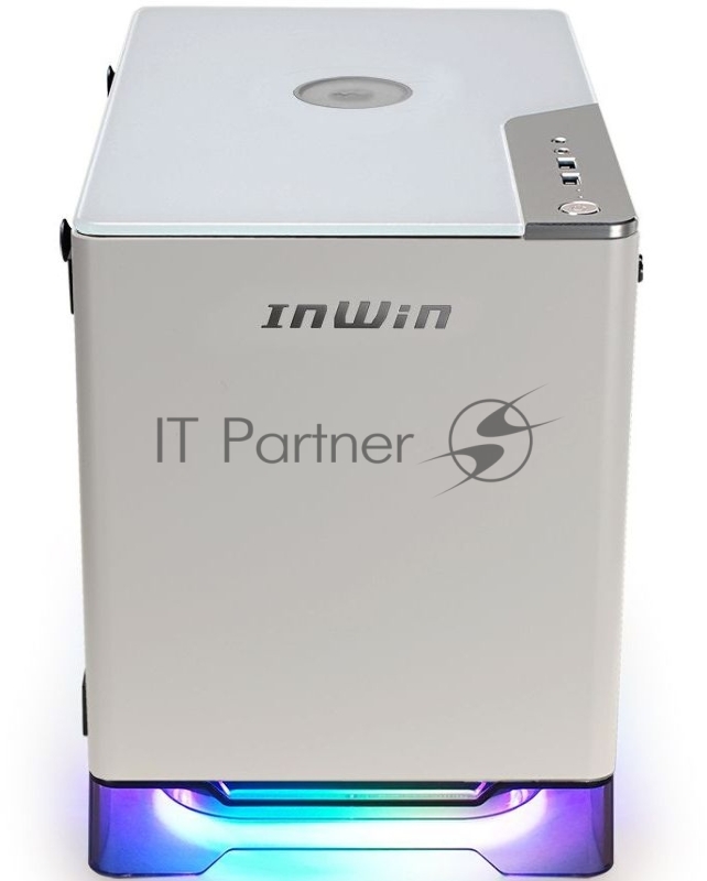 Корпус Inwin CF08A (A1PLUS) белый 650W ATX 4x120mm 2xUSB3.0 audio