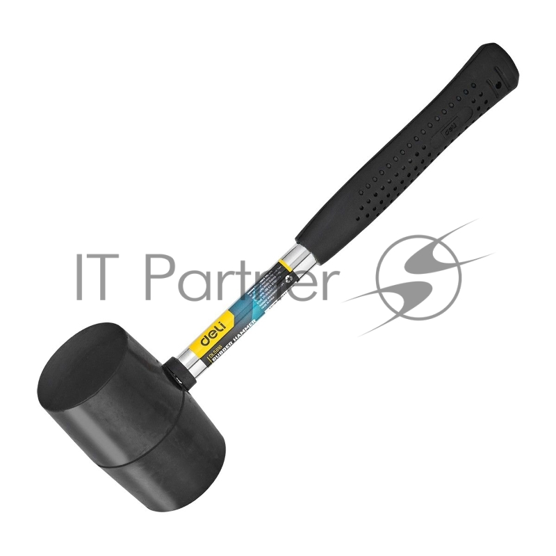 Резиновый молоток со стальной ручкой Deli DL5616 Длина 305 мм