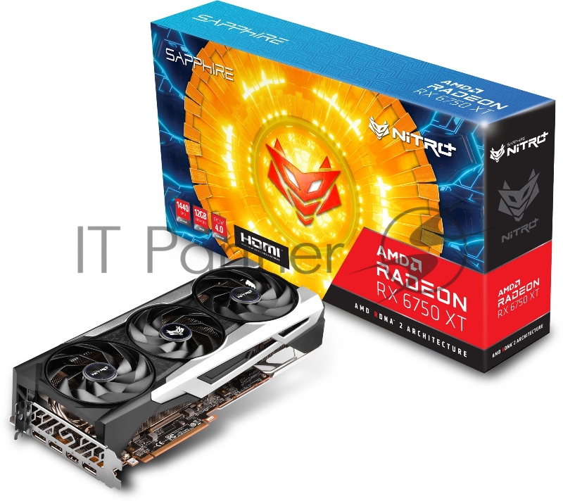 Видеокарта Sapphire RX6750XT NITRO 12GB GDDR6 HDMI 3xDP LITE 11318-01-20G (292512)