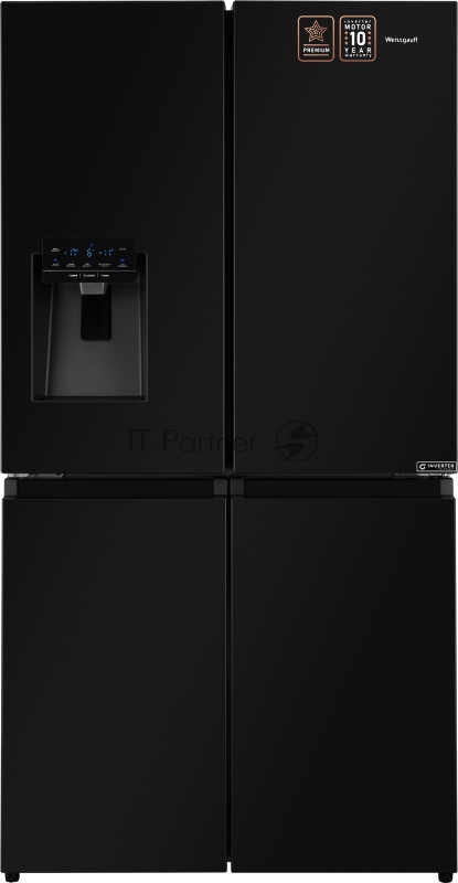 Холодильник Weissgauff WCD 687 NFBX NoFrost Inverter