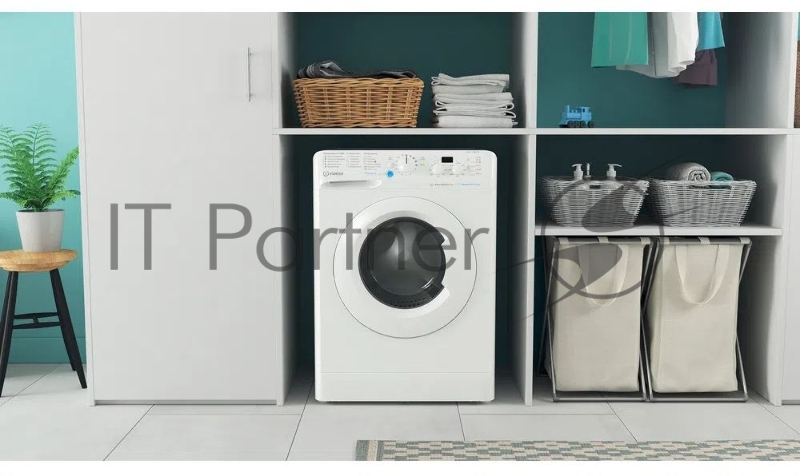 Стиральная машина INDESIT BWSD 61051 1 (ВхШхГ) 85х59,5х42,5см. Загрузка 6 кг. Скорость отжима 1000 об/мин. Класс стирки: A. Класс отжима: C. Класс энергопотребления: А-10%. 16 программ. Тип управления электронно-механический. Цифровой дисплей. Тайме