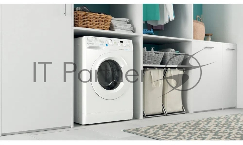 Стиральная машина INDESIT BWSD 61051 1 (ВхШхГ) 85х59,5х42,5см. Загрузка 6 кг. Скорость отжима 1000 об/мин. Класс стирки: A. Класс отжима: C. Класс энергопотребления: А-10%. 16 программ. Тип управления электронно-механический. Цифровой дисплей. Тайме