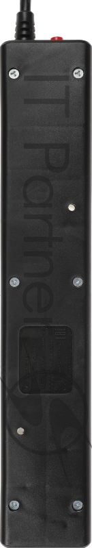 Ф-удлинитель, PC 3м, 5р, черн. 10А, UPS(C14), SPG5-В3