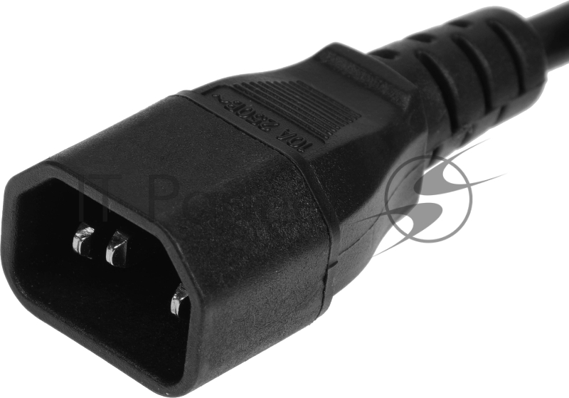 Ф-удлинитель, PC 3м, 5р, черн. 10А, UPS(C14), SPG5-В3