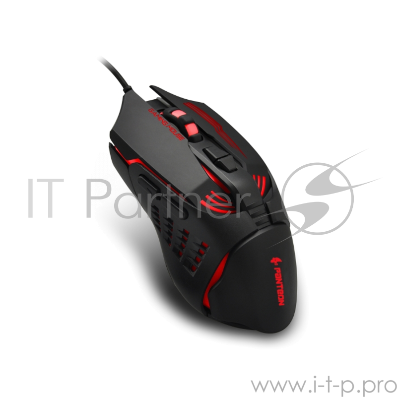 Проводная игровая мышь Jet.A Panteon MS67 (800-2400dpi, 7 кнопок, LED-подсветка, USB)