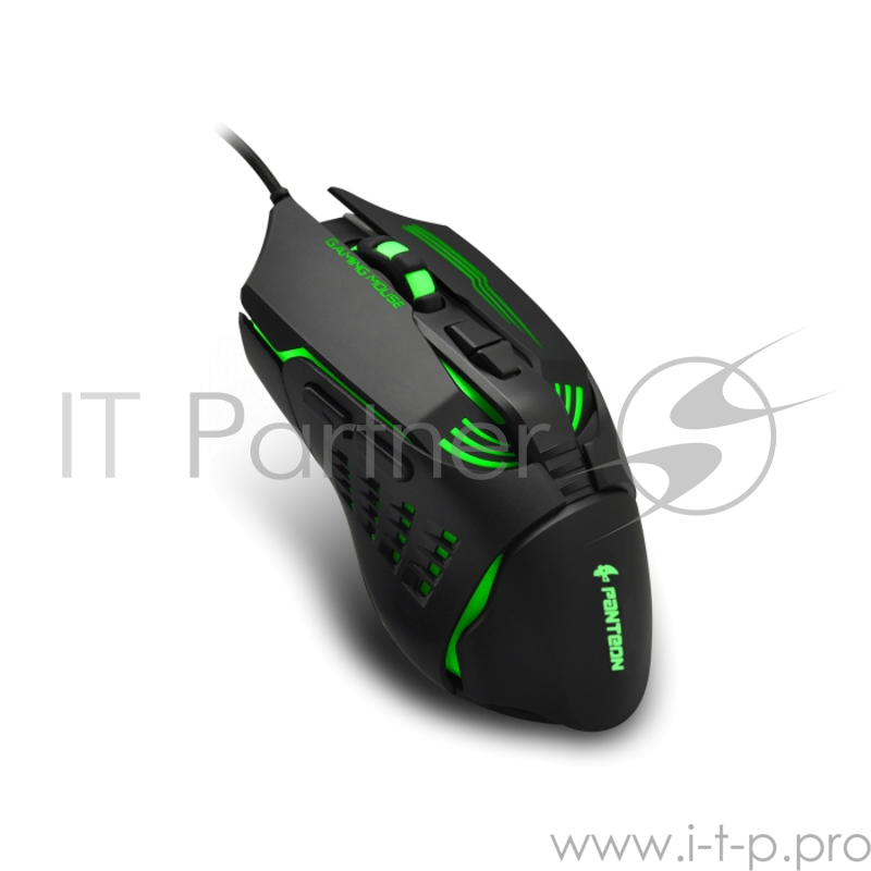 Проводная игровая мышь Jet.A Panteon MS67 (800-2400dpi, 7 кнопок, LED-подсветка, USB)