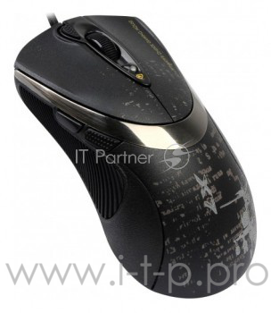 Мышь игровая A4Tech F4 V-Track / USB Gaming / Wired / Black