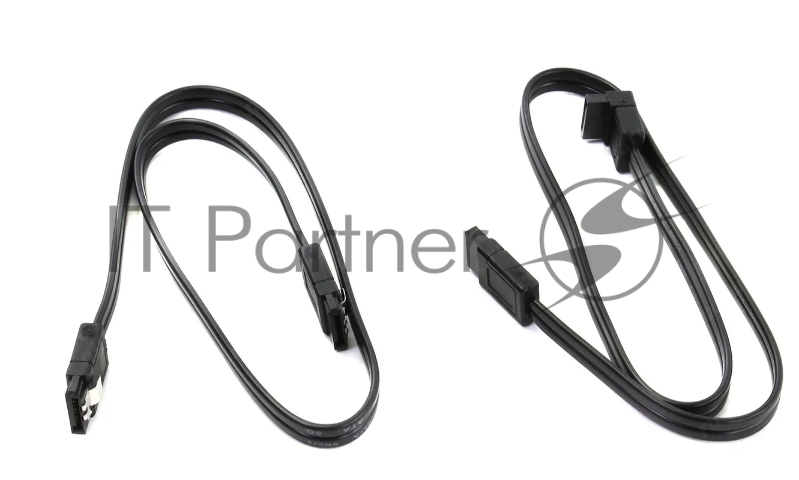 Кабель SATA 6Gb/s 50см Asus комплект 2 шт. угловой + прямой