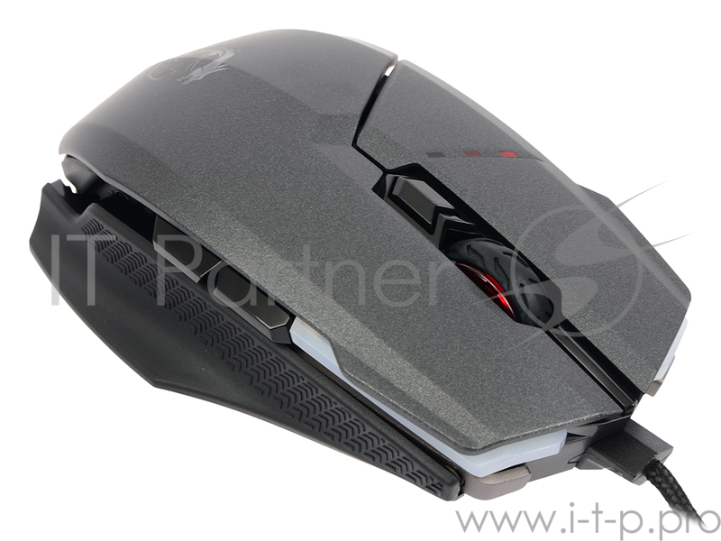 MSI Clutch GM60 Игровая мышь (8 кнопок, 10800 dpi, RGB подсветка, USB, S12-0401470-D22)