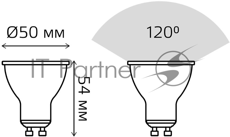 Лампа Elementary MR16 11W 850lm 6500K GU10 LED