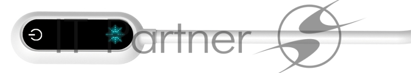 Светильник Lucia Didis ACCU (L920) настольный на подставке белый 9Вт