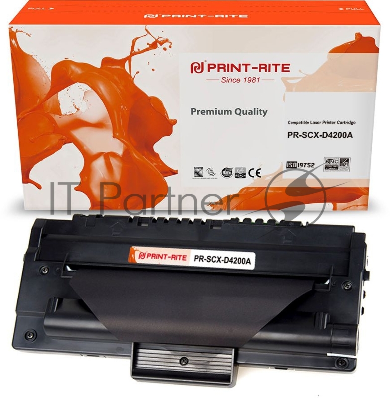 Картридж лазерный Print-Rite TFSFL7BPU1J PR-SCX-D4200A SCX-D4200A черный (3000стр.) для Samsung SCX-D4200