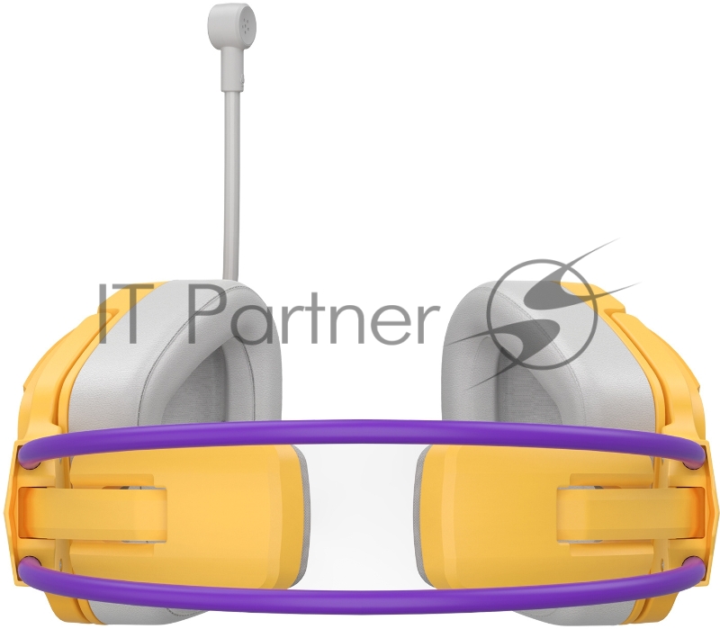 Наушники с микрофоном A4Tech Bloody G575 желтый/фиолетовый (G575 /ROYAL VIOLET/ USB)