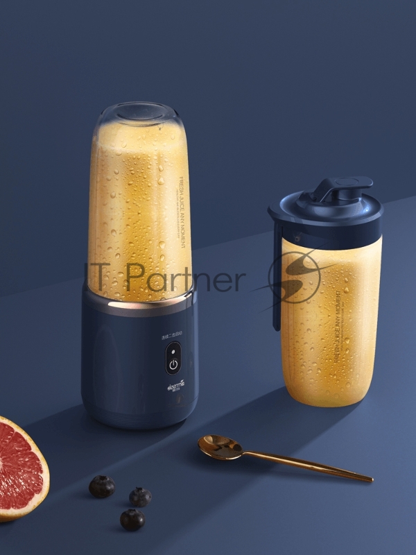 Портативный блендер deerma Juice blender DEM-NU06 Blue