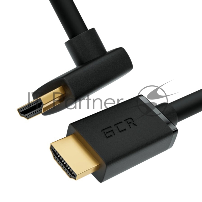 Кабель GCR 1.5m HDMI 2.0, M/M верхний угол, черный нейлон, HDR 4:2:2, Ultra HD, 4K 60 fps 60Hz/5K*30Hz, 3D, AUDIO, 18.0 Гбит/с, 28/28 AWG, GCR-53292 GCR Кабель 1.5m HDMI 2.0, M/M верхний угол, черный нейлон, HDR 4:2:2, Ultra HD, 4K 60 fps 60Hz/5K*30H