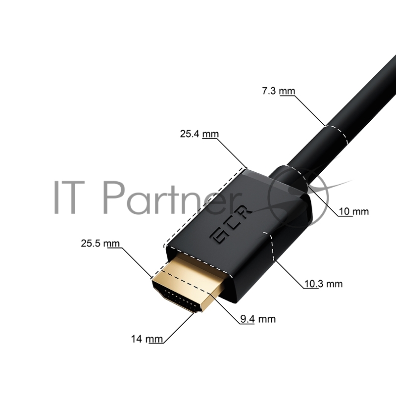 Кабель GCR 1.5m HDMI 2.0, M/M верхний угол, черный нейлон, HDR 4:2:2, Ultra HD, 4K 60 fps 60Hz/5K*30Hz, 3D, AUDIO, 18.0 Гбит/с, 28/28 AWG, GCR-53292 GCR Кабель 1.5m HDMI 2.0, M/M верхний угол, черный нейлон, HDR 4:2:2, Ultra HD, 4K 60 fps 60Hz/5K*30H