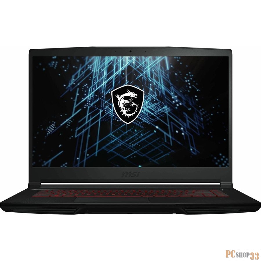 Ноутбук MSI GF63 12HW-005XRU Core i5 12450H 16Gb SSD512Gb Intel Arc A370M 4Gb 15.6 IPS FHD (1920x1080) Free DOS black WiFi BT Cam
