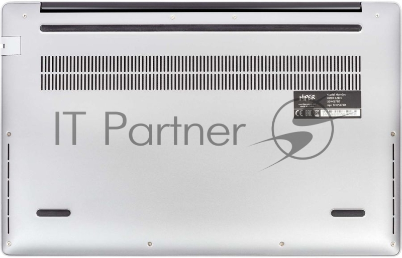 Ноутбук 15.6 IPS FHD Hiper Dzen N1567RH silver (Core i3 1115G4/8Gb/256Gb SSD/noDVD/VGA int/no OS) (YB97KDOK)