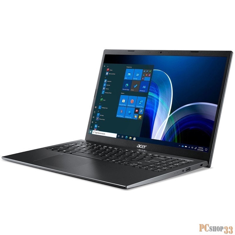 Ноутбук Acer Extensa EX215-54-34XN 15.6 FHD(1920x1080)/Intel Core i3-1115G4 3.00GHz Dual/8GB+512GB SSD/Integrated/WiFi/BT5.0/1.0M kg/W10Pro/1Y/BLACK