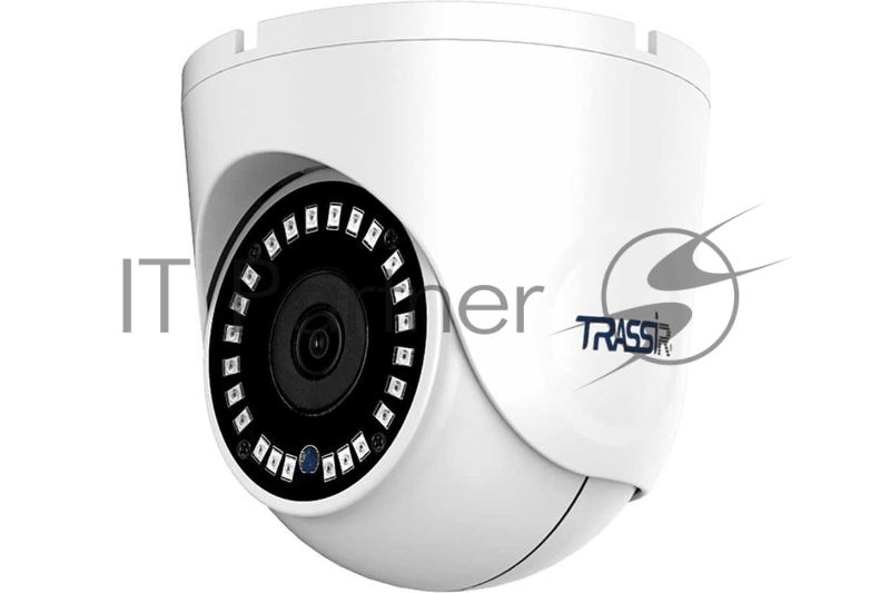 Уличная 2Мп IP-камера с ИК-подсветкой TRASSIR TR-D8121IR2 v6 2.8 Матрица 1/2.7 CMOS, разрешение 2Мп