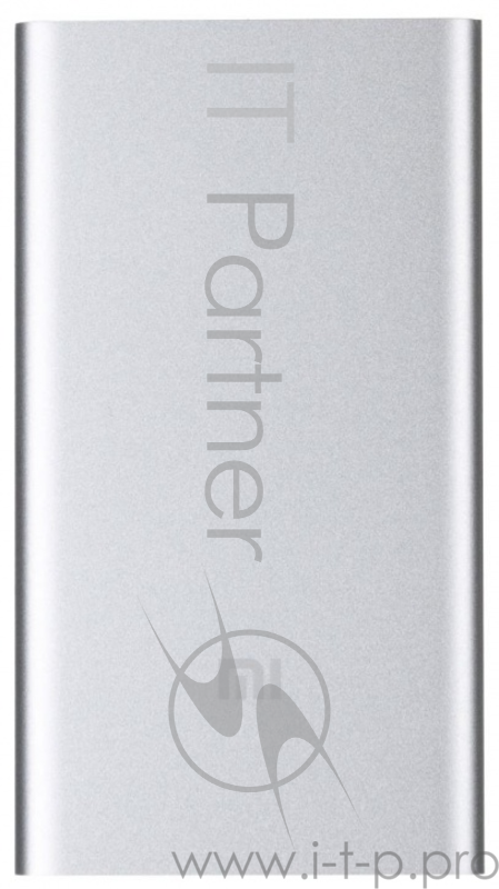 Мобильный аккумулятор Xiaomi Mi Power Bank Li-Ion 5000mAh 2.1A серебристый 1xUSB