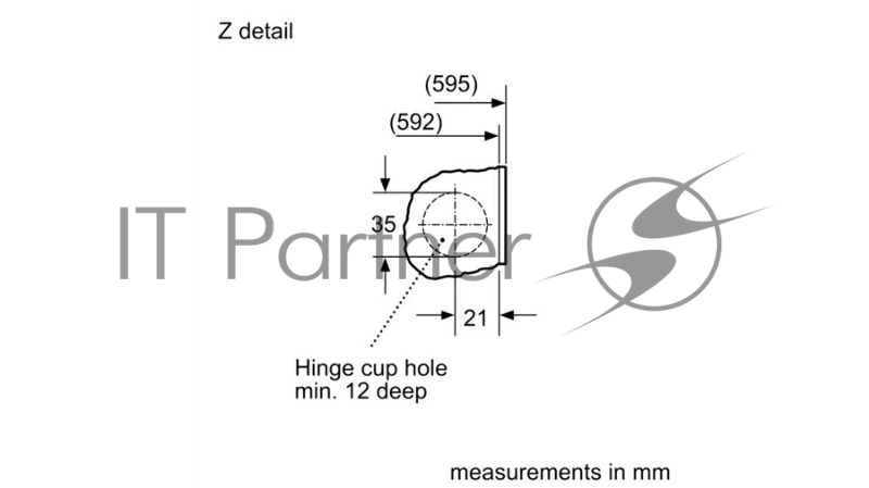 Встраиваемая стиральная машина BOSCH WIW24560GC Series 6, загрузка 8 кг, функция дозагрузки, EcoSilense