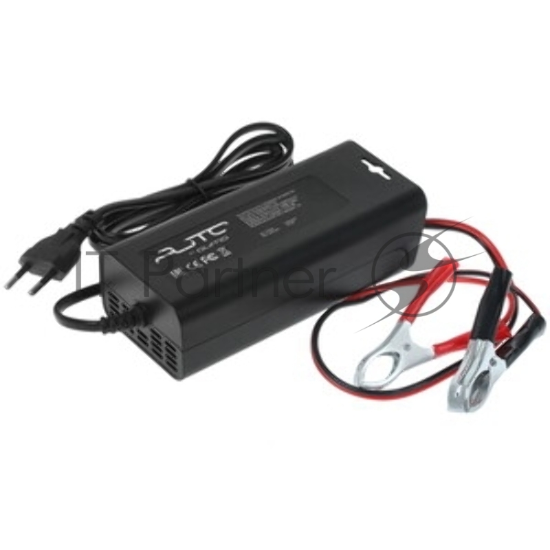 Универсальное зарядное устройство QUMO для аккумуляторов с напряжением 12V, модель Thunder Optima 12V6A (выходная мощность 6А, для АКБ с емкостью 4-100Ah), встроенный дисплей, интел.управление