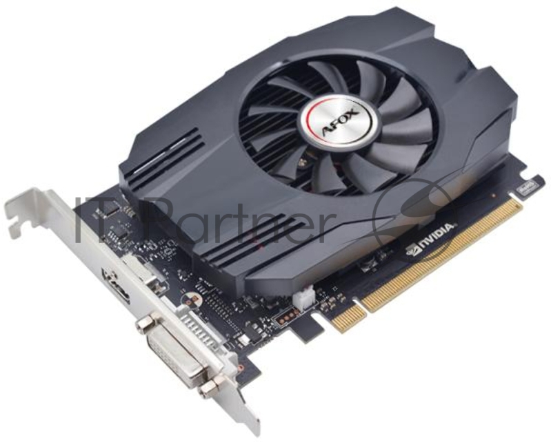 Видеокарта AFOX GT1030 4GB DDR4 64BIT, DVI HDMI ATX SINGLE FAN (AF1030-4096D4H5)