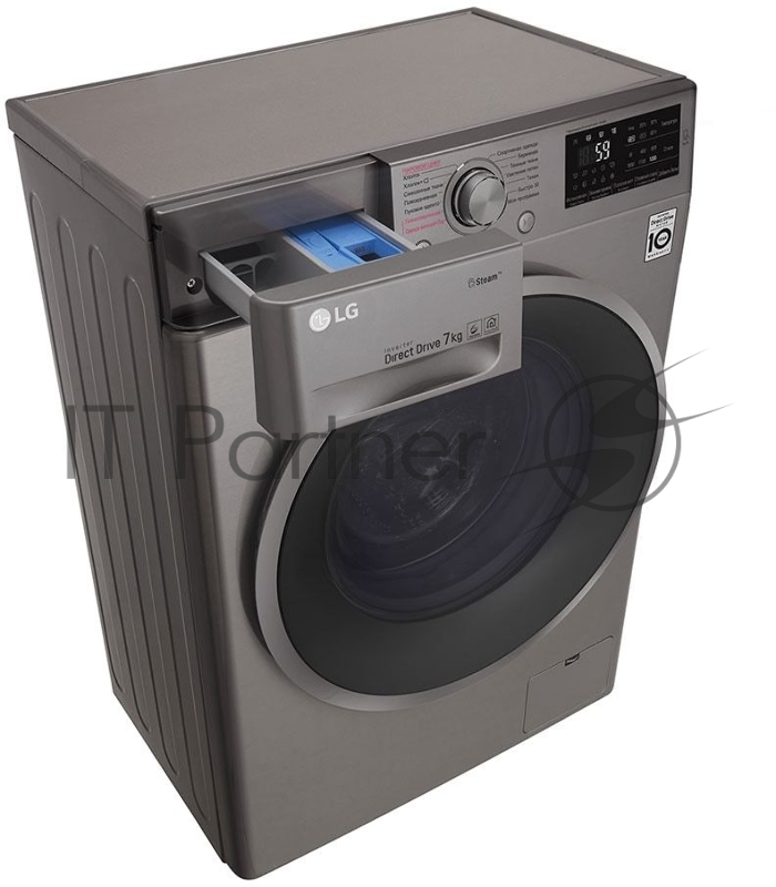 Стиральная машина LG F2J6HS8S класс: A загр.фронтальная макс.:7кг серебристый