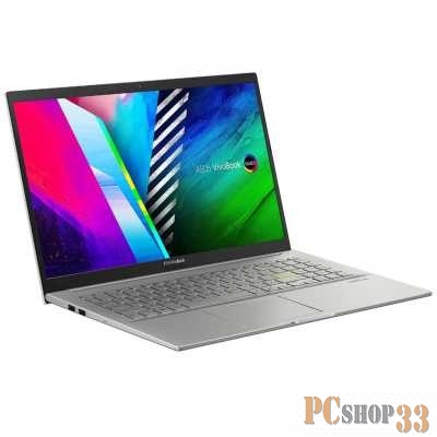 Ноутбук ASUS M513UA-L1427W 15.6(1920x1080 OLED)/AMD Ryzen 7 5700U(1.8Ghz)/16384Mb/512PCISS Radeon/Cam/BT/WiFi/war 1y/1.8kg/Transparent Silver/W11
