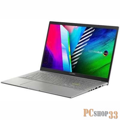 Ноутбук ASUS M513UA-L1427W 15.6(1920x1080 OLED)/AMD Ryzen 7 5700U(1.8Ghz)/16384Mb/512PCISS Radeon/Cam/BT/WiFi/war 1y/1.8kg/Transparent Silver/W11
