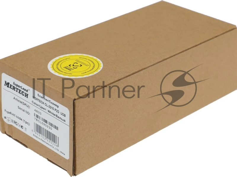 Сканер штрих-кода Mertech CL-2210 BLE Dongle 1D/2D белый (4833)
