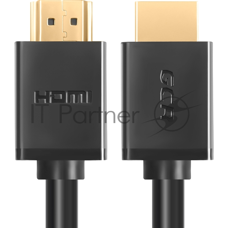 Кабель GCR 5.0m HDMI версия 1.4, черный, OD7.3mm, 30/30 AWG, позолоченные контакты, Ethernet 10.2 Гбит/с, 3D, 4K, GCR-HM410-5.0m, экран