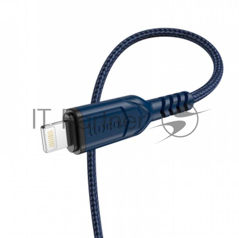 Кабель USB HOCO X59 Victory для Lightning, 2.4А, длина 1.0м, черный