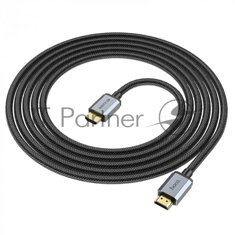 Кабель HDMI HOCO US03 HDTV 2.1 Male to Male 8K ultra HD data cable(L=3M), черный
