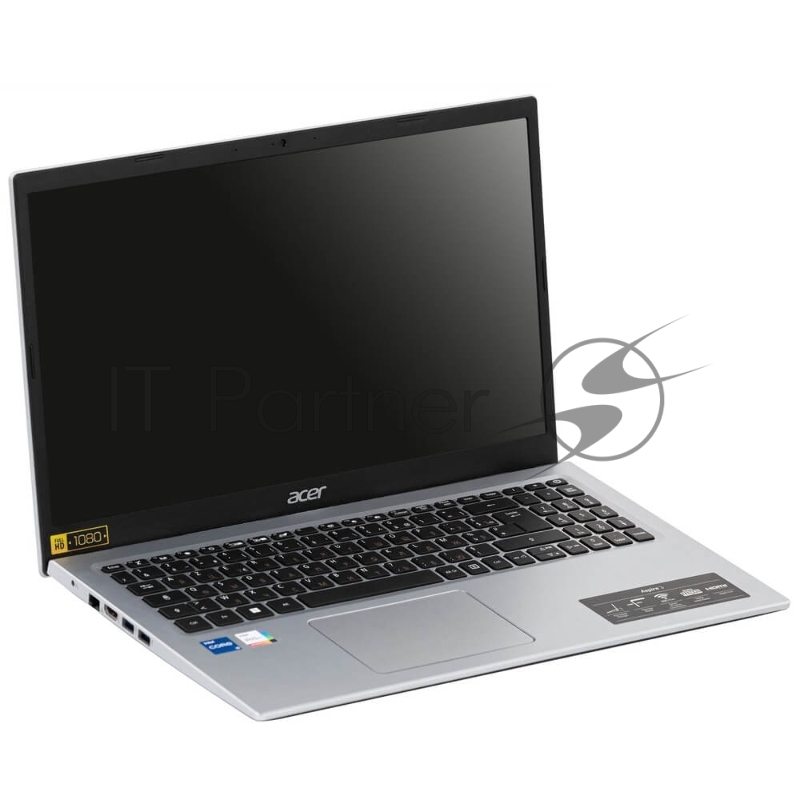 Ноутбук Acer ASPIRE 3 A315-58-5427 15.6 FHD, Intel Core i5-1135G7, 8Gb, 256GB SSD, No ODD, int., Win11, чёрный AZERTY