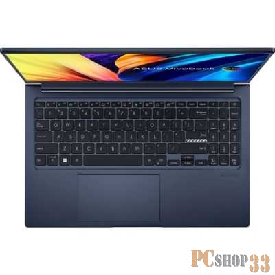 Ноутбук 15.6 OLED FHD Asus M1503QA-L1223 blue (AMD Ryzen 7 5800H/16Gb/512Gb SSD/VGA int/no OS) (90NB0Y91-M00BS0)
