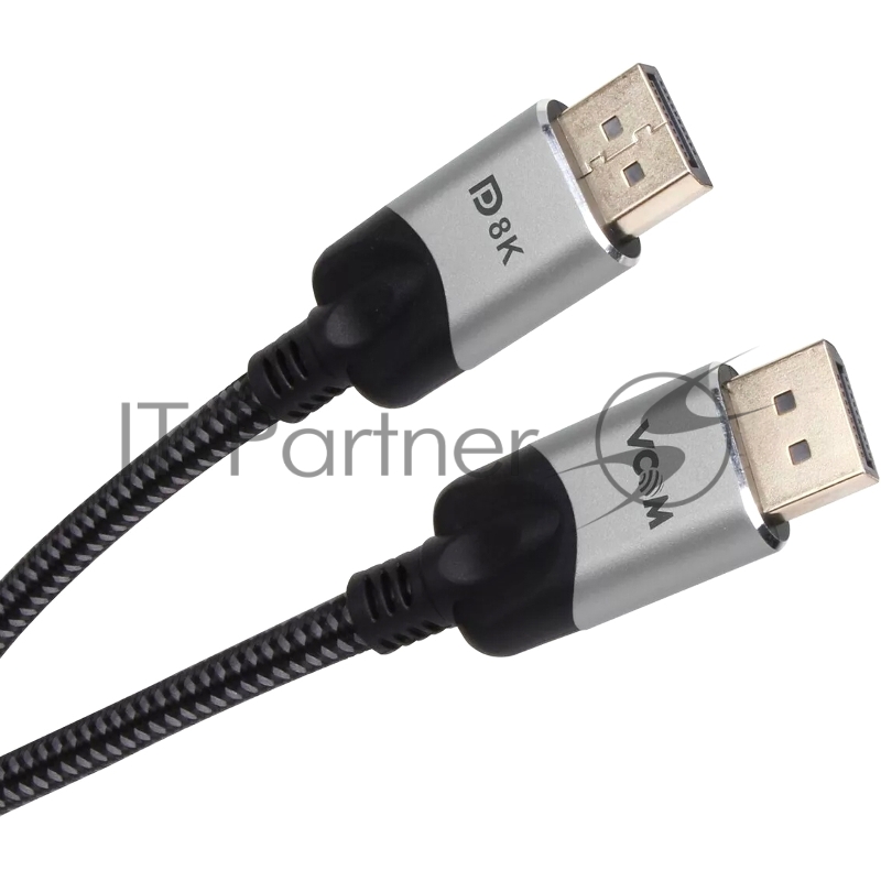 Кабель соединительный VCOM CG635-2M DISPLAY PORT v1.4, 8K@60Hz, 2m VCOM <CG635-2M>