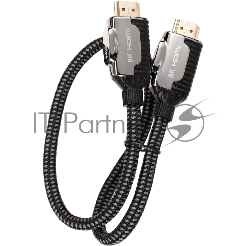 Кабель VCOM CG864-0.5M HDMI 19M/M,ver. 2.1, 8K@60 Hz 0.5m VCOM <CG864-0.5M>